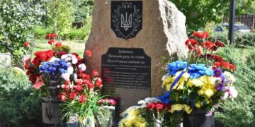 У Броварах вшанували пам’ять загиблих воїнів 136-го батальйону ТрО