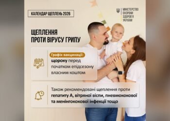 У Баришівській громаді нагадують про безоплатну вакцинацію проти дифтерії та правця